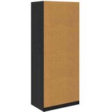 Ormarić Crni hrast 80 x 50 x 200 cm Konstruirano drvo | shoptok.hr