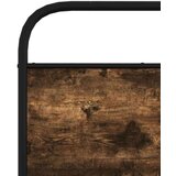 vidaXL Okvir kreveta bez madraca dimljena boja hrasta 80x200 cm drveni | shoptok.hr