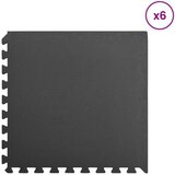  Podloga za bazen 6 pcs Crna 2 16 ㎡ EVA pjenasti materijal | shoptok.hr