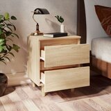  Nočna omarica z nogami 2 kosa sonoma hrast 40x35x50 cm, (20734761) | Shoptok.si