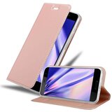 Cadorabo Ohišje, združljivo z HTC U PLAY v klasična rožnata zlata - Zaščitni ovitek z magnetnim zapiranjem, stoječo funkcijo in režo za kartice, (20562750) | Shoptok.si