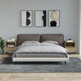 vidaXL Nočna omarica 2 kosa Sonoma hrast 40x35x50 cm Cene
