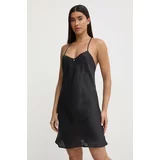 Emporio Armani Underwear Spalna srajca ženska, črna barva, 164827 4R215