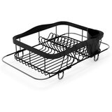 Umbra Crni željezan prilagodljiv ocjeđivač za posuđe 37x29 cm Sinkin – | shoptok.hr
