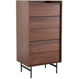 Jotex Komoda v orehovem dekorju v temni naravni barvi 60x118,5x45 cm Örgryte – Cene