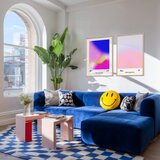 Styler Tiskana slika z okvirjem 50x70 cm Love Flow – | Shoptok.si