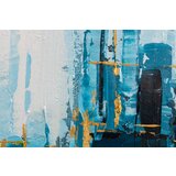  Naslikana slika na platnu MESTO 1-delna 70x70 cm CFAZH6540E1 | Shoptok.si