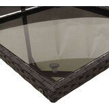 vidaXL Vrtna jedilna garnitura 13-delna z blazinami črn poli ratan | Shoptok.si