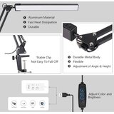 SKYLEO LED namizna delovna svetilka s sponko, nastavljivo svetlostjo in barvnim tonom | Shoptok.si