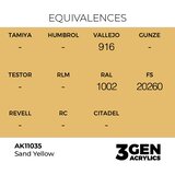 AK Interactive Sand Yellow 17ml - 3rd Gen Akrilna Boja AK11035 | Eponuda.com