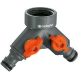 Gardena priključek za vodo dvokraki ventil 940-20 | Shoptok.si