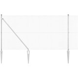 vidaXL varjena ograja s 13 klinčki 1x25 m galvanizirano jeklo | Shoptok.si