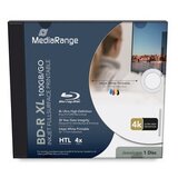Mediarange Germany BLU-RAY 100GB-DL BD-RAY-4X-JEWEL CASE-PRINTABILNI-MR520 | ePonuda.com