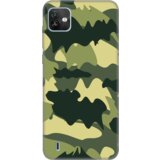 Telempire Silikonska maska Print Skin za Wiko Y82 Army zelena Cene