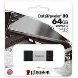 Kingston 64GB DataTraveler 80 USB-C 3.2 flash DT80/64GB usb memorija Cene