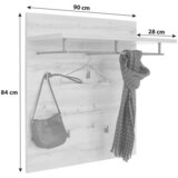 Mömax Garderobni Panel Venedig, Barva Hrasta | Shoptok.si