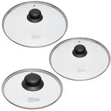 Heinner set od 3 staklena poklopca: 24/22/20 cm, VN-SYN-CAPL | shoptok.hr
