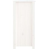  Komoda bijela 100 x 35 x 74 cm od masivne borovine | Eponuda.com