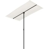  Vrtni suncobran s aluminijskom šipkom 180 x 110 cm boja pijeska | shoptok.hr