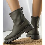 Gemre Green insulated ankle boots Basil | shoptok.hr