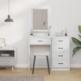  Toaletni stol Bijelo 50 x 41 x 140 cm Konstruirano drvo | shoptok.hr