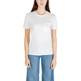 Only Majice s kratkimi rokavi ONLELIS S/S DETAIL POCKET TEE CS JRS 15362432 Bela | Shoptok.si