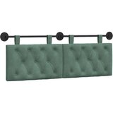  Držeće uzglavlje Zidne Morska zelena 150 x 55 x 7 cm Baršun - zelena boja mora 140 cm bez LED | shoptok.hr