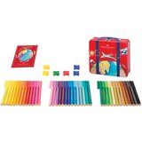 ŠKOLSKI 40BOJA U METALNOJ KUTIJI CONNECTOR KOFER FABER CASTELL 155535 | Shoptok.si