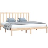  Posteljni okvir iz trdne borovine 200x200 cm, (20646213) | Shoptok.si