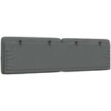 vidaXL Vzglavna stranica temno siva 180 cm blago | Shoptok.si