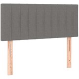  s oprugama i madracem tamnosivi 90 x 190 cm od tkanine | shoptok.hr