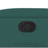  Naslanjač iz temno zelenega blaga | Shoptok.si