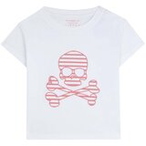 Scalpers Majica koraljna / bijela | shoptok.hr