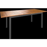 XXXL Vrtna Miza Kos, Akacija, Jeklo, 200x90cm | Shoptok.si