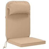  Jastuk za sunčanje 100% poliester Pijesak 55 x 124 x 5 cm - Pijesak Melange | shoptok.hr