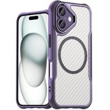 HURTEL SILIKONSKI OVITEK LEADING SERIJE ZA MAGSAFE OVITEK ZA IPHONE 16 PLUS VIJOLIČEN, (21897199) | Shoptok.si