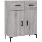  Visoka komoda siva sonome 69,5x34x180 cm od konstruiranog drva | shoptok.hr