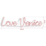 WALLXPERT dekorativna plastična led rasveta love venice pink | ePonuda.com