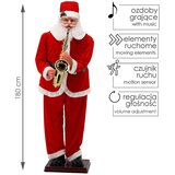 Molarem Home Plesni Djed Božićnjak sa saksofonom - 180 cm Slike