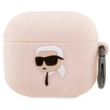 Karl Lagerfeld 3D SILIKONSKI OVITEK KARL HEAD ZA AIRPODS 3 - ROZA, (22006256) | Shoptok.si