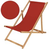 springos drvena ležaljka, crvena | shoptok.hr