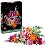 Lego Botanicals - 10342 Schöner Rosafarbener Blumenstrauß, Blumendeko - 1 k. u