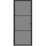  Unutarnja vrata 83 x 201,5 cm crna od ESG stakla i aluminija | Eponuda.ba