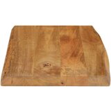 Stolna Mizna plošča 70x40x2,5 cm naraven rob trden mangov les | Shoptok.si