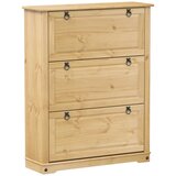 Maison Chic Omarica za obutev - Kopa za čevlje Corona 99x32x124,5 cm trdna borovina, (21778380) Cene