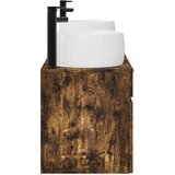  Set ormarića za kupaonicu 3 kom. Dimljeni hrast Smeđa 49 x 44,5 x 66 cm | Shoptok.si