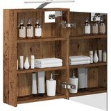  Kupaonski ormar s ogledalom Zidne Staro drvo 43 x 16 x 62.5 cm | shoptok.hr