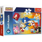 Tref line puzzle 60 pcs sonic ( T17387 ) Cene