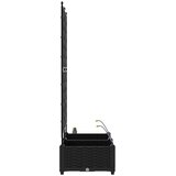  Vrtna saksija 2 pcs Crna 80 x 40 x 126 cm Plastika | Eponuda.com