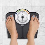 Eldom WEBBER BMI klasična mehanička osobna vaga – do 180 kg, crna | shoptok.hr